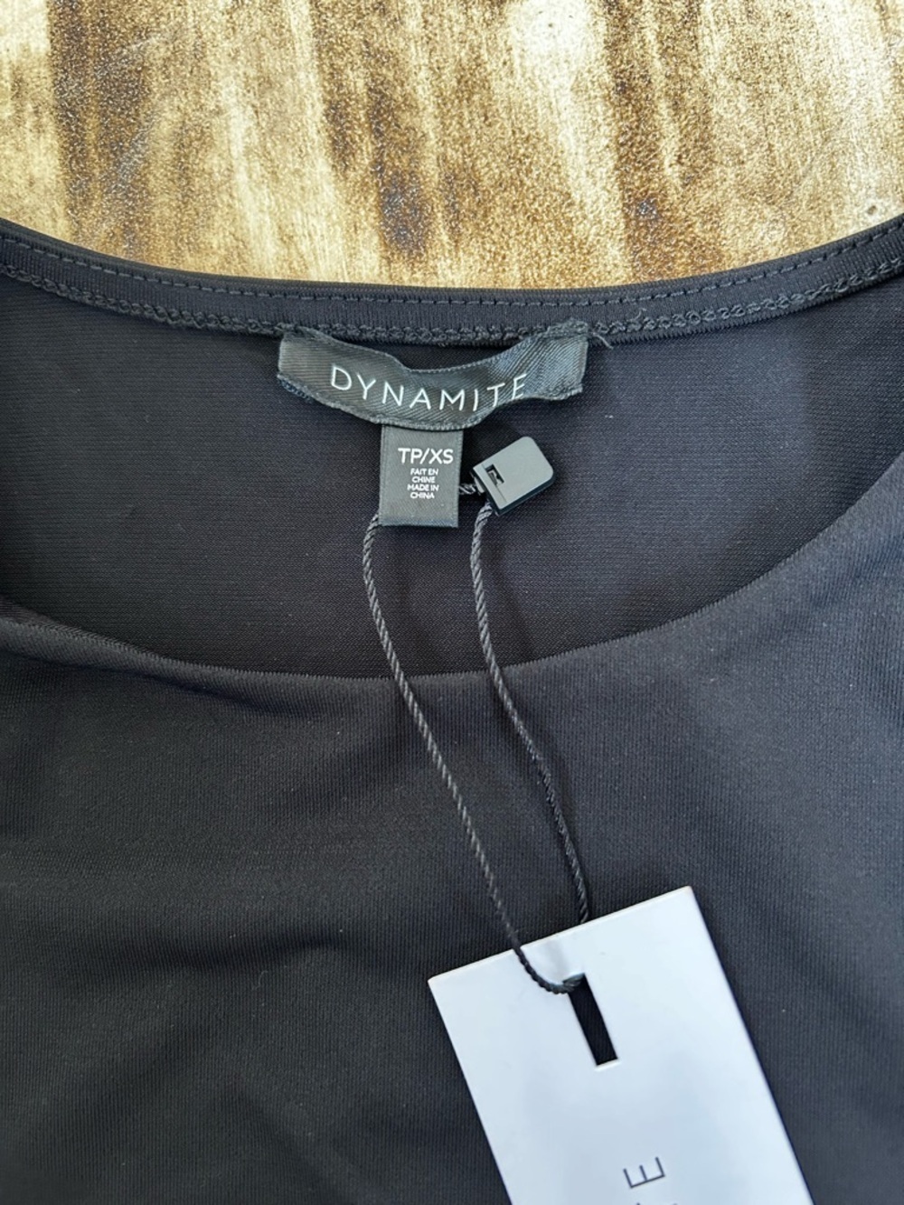 Dynamite Black Long Sleeve Bodysuit - Picture 9 of 11